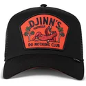 petten-gebogen-zwart-snapback-do-nothing-club-hft-dnc-sloth-van-djinns