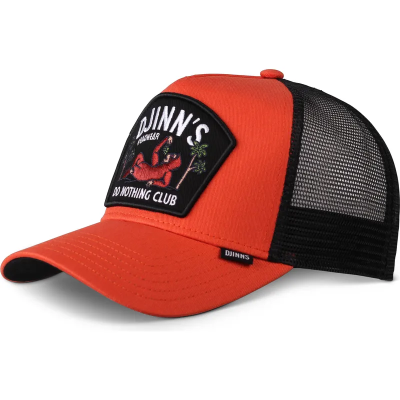 petten-gebogen-oranje-snapback-do-nothing-club-hft-dnc-sloth-van-djinns