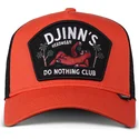 petten-gebogen-oranje-snapback-do-nothing-club-hft-dnc-sloth-van-djinns