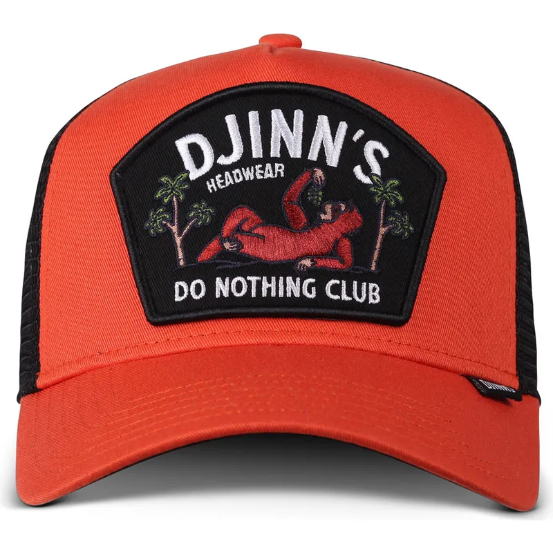 petten-gebogen-oranje-snapback-do-nothing-club-hft-dnc-sloth-van-djinns