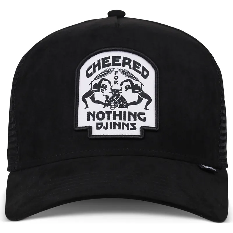 petten-gebogen-zwart-snapback-hft-cheered-bull-van-djinns