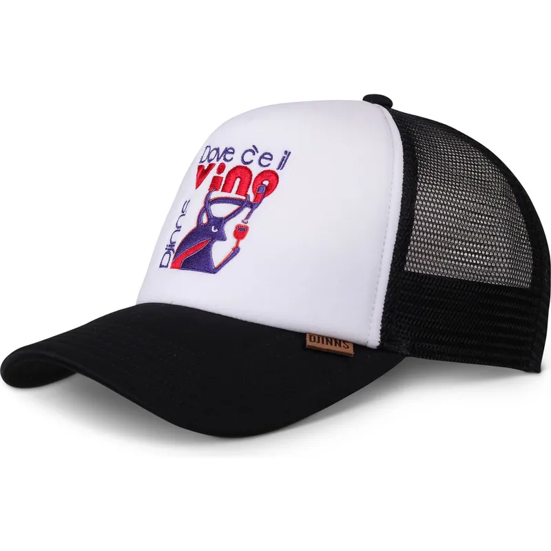 petten-gebogen-zwart-snapback-vino-hft-food-van-djinns