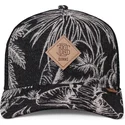 petten-gebogen-zwart-snapback-hft-aloha-couch-van-djinns