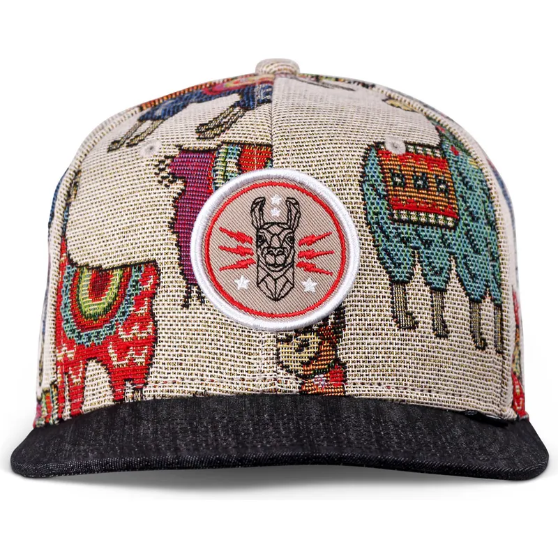 petten-gebogen-beige-snapback-lama-linen-van-djinns
