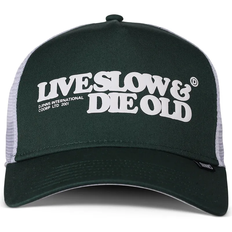 petten-gebogen-groen-snapback-live-slow-die-old-hft-lsdo-van-djinns
