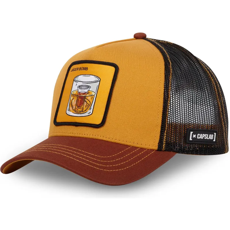 petten-gebogen-bruin-snapback-jag-jagerbomb-cocktails-van-capslab