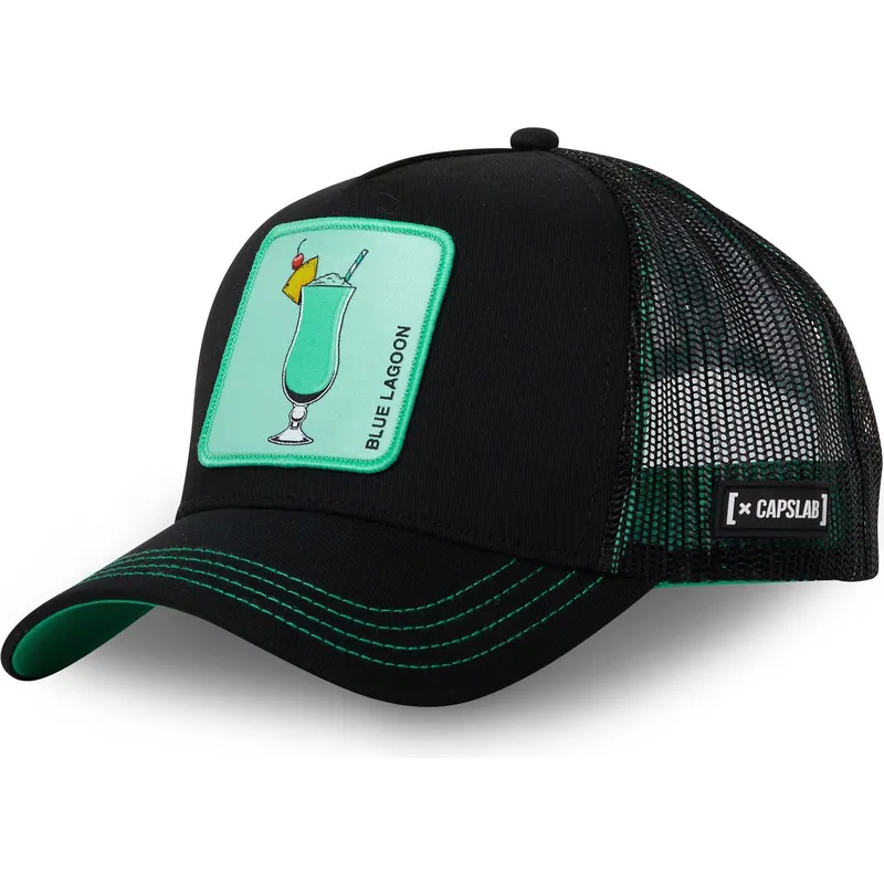 petten-gebogen-zwart-snapback-la1-blue-lagoon-cocktails-van-capslab