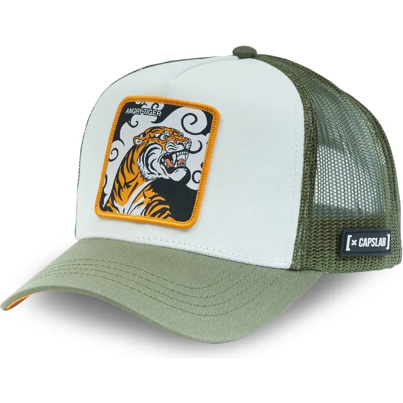 petten-gebogen-groen-snapback-tiger-cl4-tig-tijger-fabeldieren-van-capslab petten-gebogen-groen-snapback-tiger-cl4-tig-tijger-fabeldieren-van-capslab