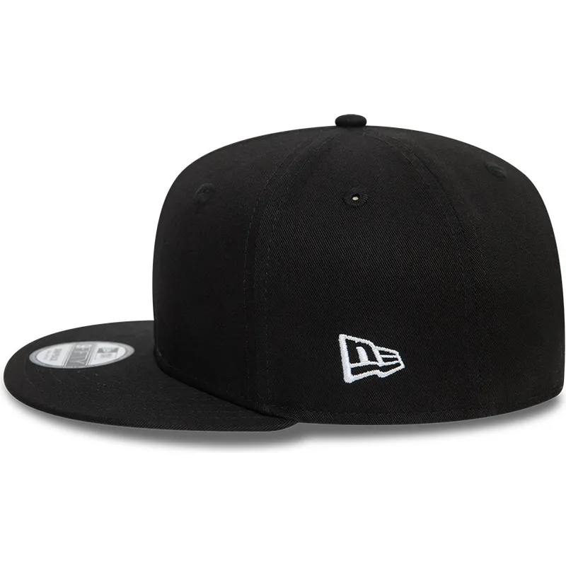 petten-plat-zwart-snapback-9fifty-cotton-van-new-era petten-plat-zwart-snapback-9fifty-cotton-van-new-era