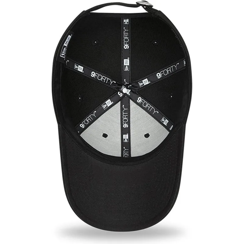 petten-gebogen-zwart-verstelbaar-9forty-pop-outline-van-new-york-yankees-mlb-van-new-era