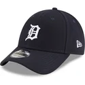 petten-gebogen-marineblauw-verstelbaar-9forty-the-league-van-detroit-tigers-mlb-van-new-era