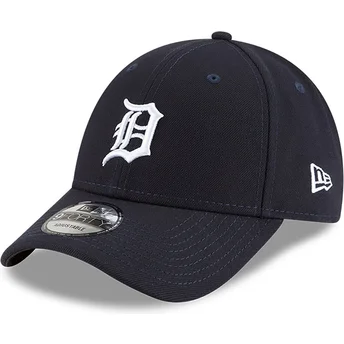 petten-gebogen-marineblauw-verstelbaar-9forty-the-league-van-detroit-tigers-mlb-van-new-era