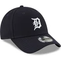 petten-gebogen-marineblauw-verstelbaar-9forty-the-league-van-detroit-tigers-mlb-van-new-era