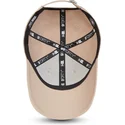 petten-gebogen-beige-verstelbaar-9forty-league-essential-van-new-york-yankees-mlb-van-new-era