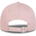 petten-gebogen-roze-verstelbaar-9forty-league-essential-van-new-york-yankees-mlb-van-new-era