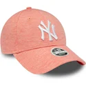 petten-gebogen-roze-verstelbaar-9forty-jersey-van-new-york-yankees-mlb-van-new-era