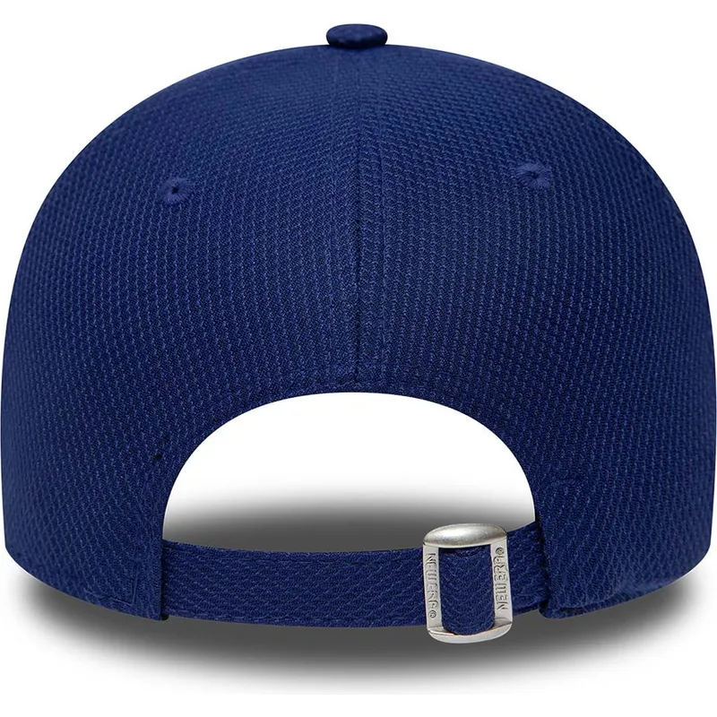 petten-gebogen-blauw-verstelbaar-9forty-diamond-era-essential-van-los-angeles-dodgers-mlb-van-new-era