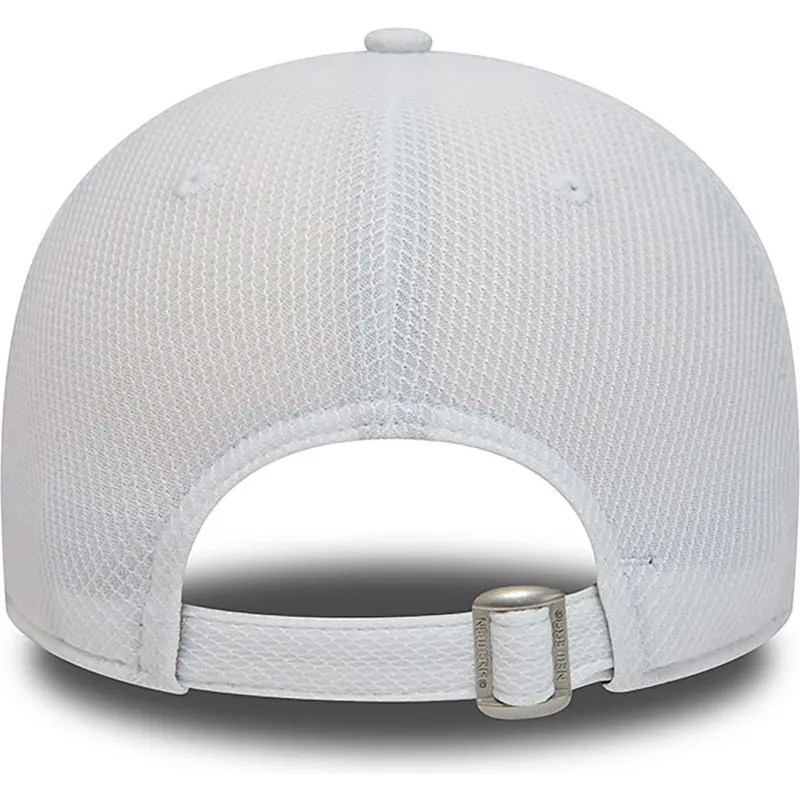 petten-gebogen-wit-verstelbaar-9forty-diamond-era-essential-van-new-york-yankees-mlb-van-new-era