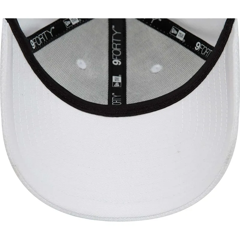 petten-gebogen-wit-verstelbaar-9forty-diamond-era-essential-van-new-york-yankees-mlb-van-new-era