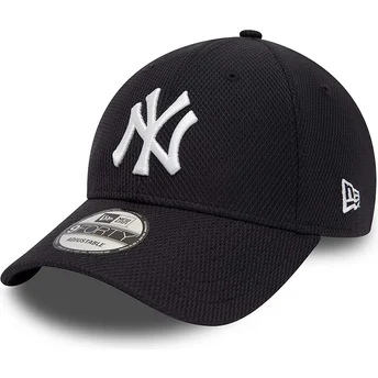 Petten gebogen marineblauw verstelbaar 9FORTY Diamond Era Essential van New York Yankees MLB van New Era
