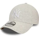 petten-gebogen-beige-verstelbaar-9forty-jersey-essential-van-new-york-yankees-mlb-van-new-era