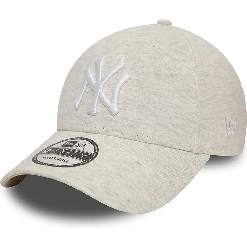 petten-gebogen-beige-verstelbaar-9forty-jersey-essential-van-new-york-yankees-mlb-van-new-era