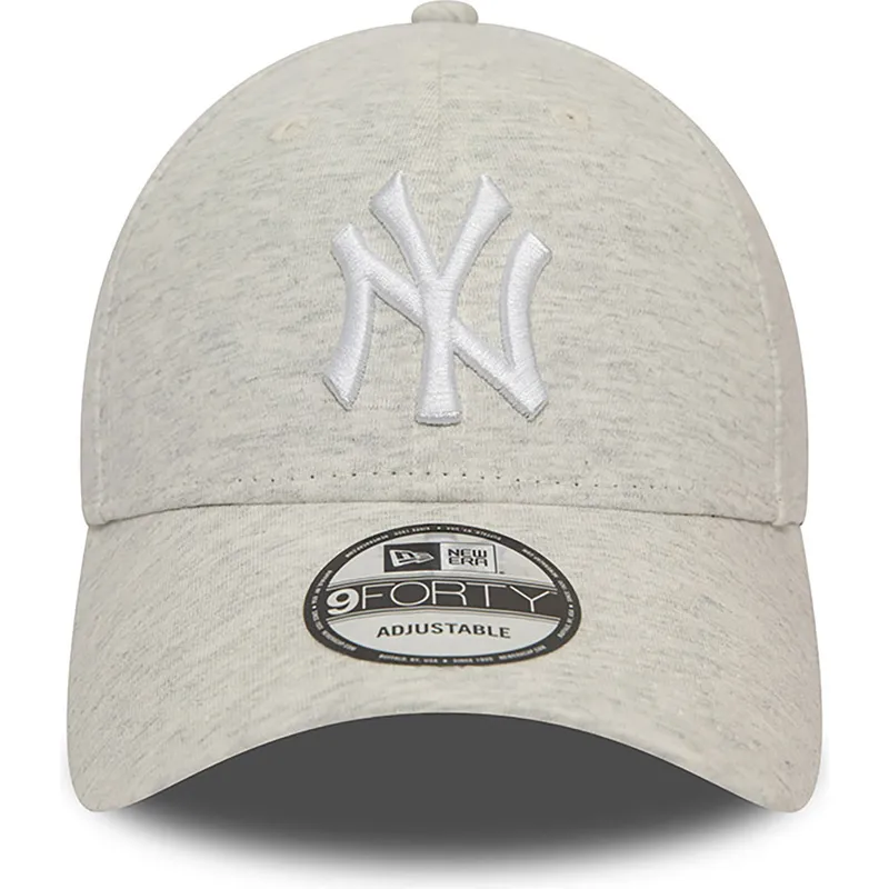 petten-gebogen-beige-verstelbaar-9forty-jersey-essential-van-new-york-yankees-mlb-van-new-era