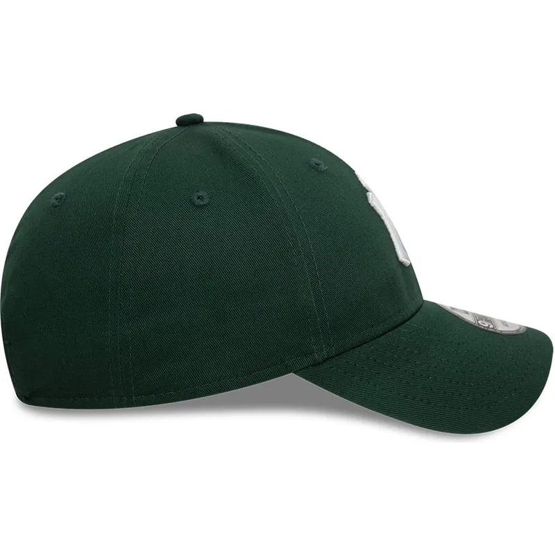 petten-gebogen-groen-verstelbaar-9forty-league-essential-van-new-york-yankees-mlb-van-new-era