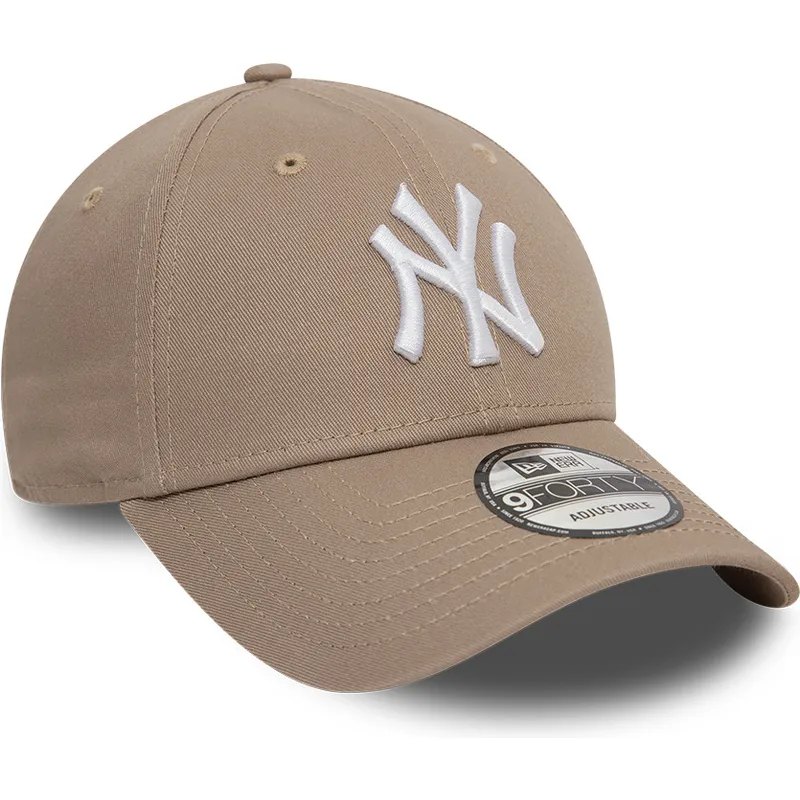 petten-gebogen-bruin-verstelbaar-9forty-league-essential-van-new-york-yankees-mlb-van-new-era petten-gebogen-bruin-verstelbaar-9forty-league-essential-van-new-york-yankees-mlb-van-new-era