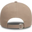 petten-gebogen-bruin-verstelbaar-9forty-league-essential-van-new-york-yankees-mlb-van-new-era