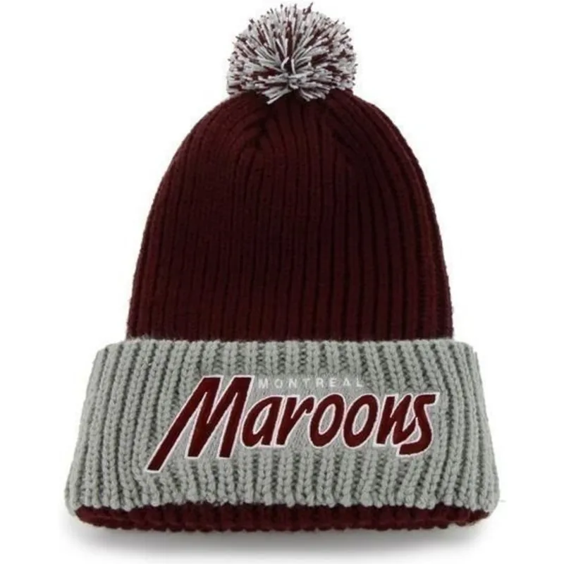 mutsen-pompon-zwart-van-montreal-maroons-nhl-van-47-brand