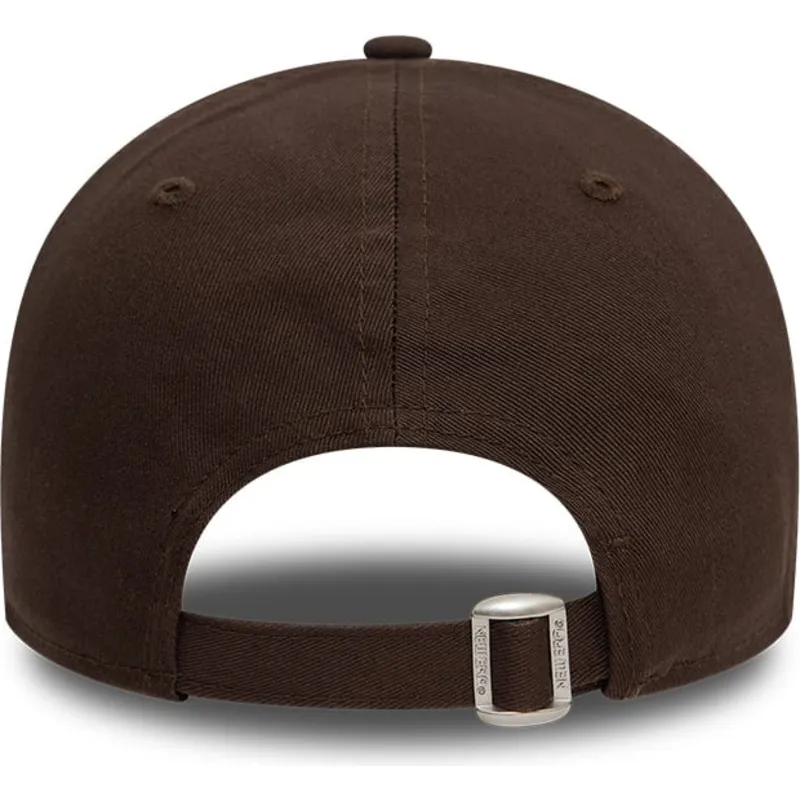 petten-gebogen-bruin-verstelbaar-9forty-league-essential-van-new-york-yankees-mlb-van-new-era