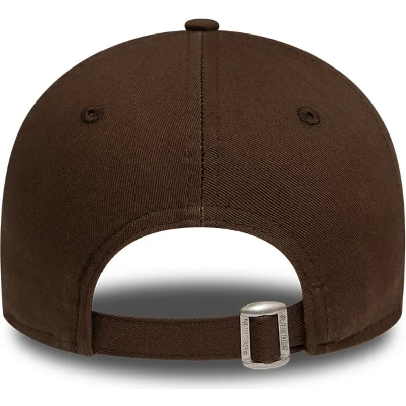 petten-gebogen-bruin-verstelbaar-9forty-league-essential-van-new-york-yankees-mlb-van-new-era