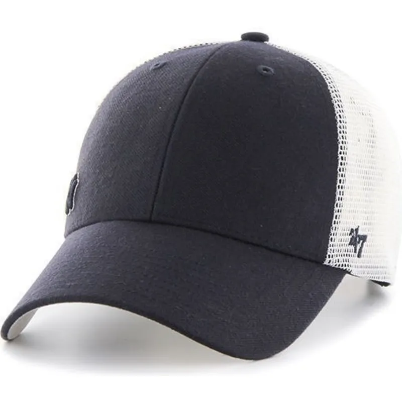 petten-gebogen-marineblauw-snapback-van-new-york-yankees-mlb-van-47-brand