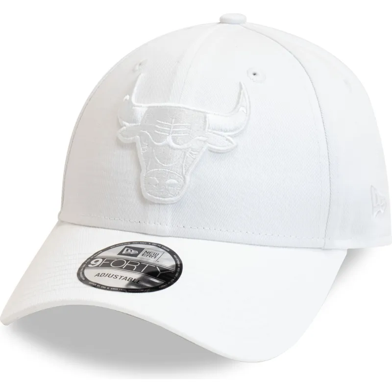 petten-gebogen-wit-verstelbaar-9forty-essential-van-chicago-bulls-nba-van-new-era petten-gebogen-wit-verstelbaar-9forty-essential-van-chicago-bulls-nba-van-new-era