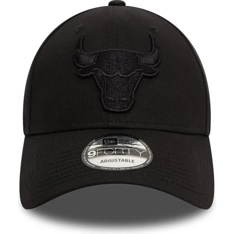 petten-gebogen-zwart-verstelbaar-9forty-essential-van-chicago-bulls-nba-van-new-era