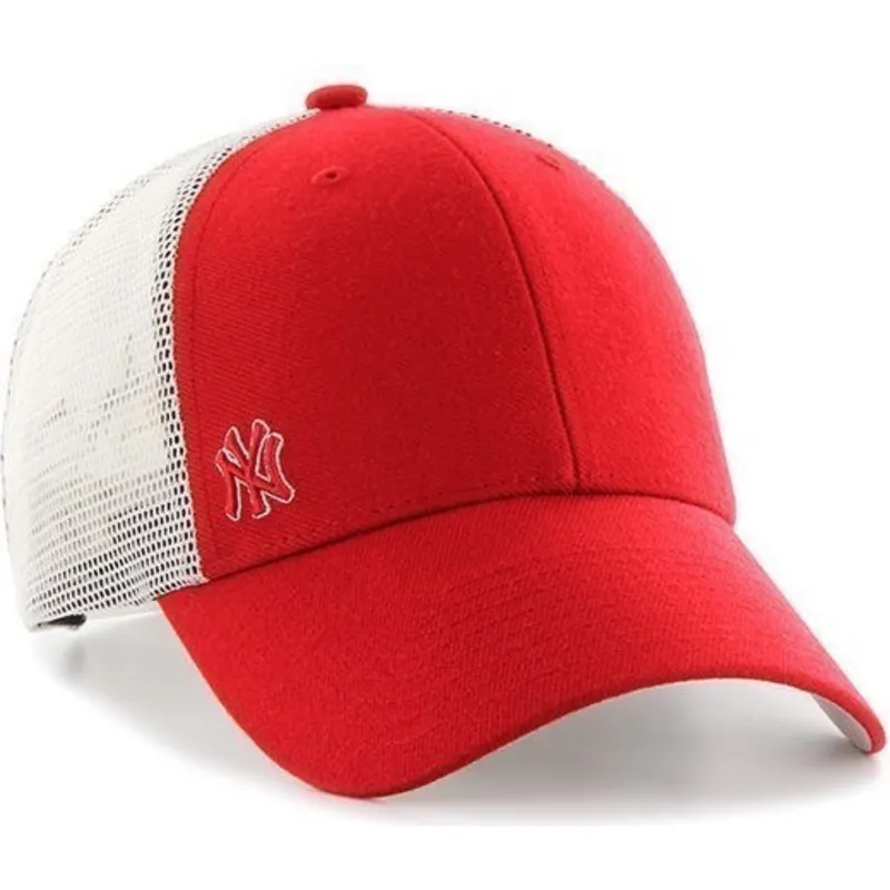 petten-gebogen-rood-snapback-van-new-york-yankees-mlb-van-47-brand petten-gebogen-rood-snapback-van-new-york-yankees-mlb-van-47-brand