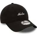 petten-gebogen-zwart-verstelbaar-9twenty-repreve-heritage-script-van-new-era