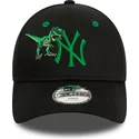 petten-gebogen-zwart-verstelbaar-voor-kinderen-9forty-graphic-van-new-york-yankees-mlb-van-new-era