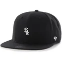 petten-plat-zwart-snapback-van-chicago-white-sox-mlb-van-47-brand