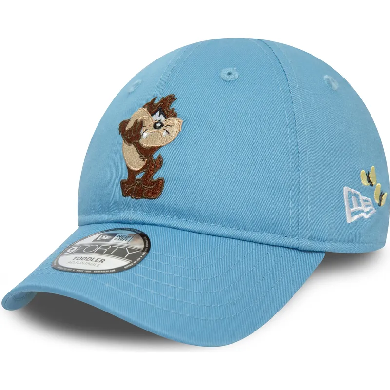petten-gebogen-blauw-verstelbaar-voor-kinderen-9forty-van-tasmania-looney-tunes-van-new-era