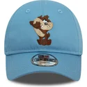 petten-gebogen-blauw-verstelbaar-voor-kinderen-9forty-van-tasmania-looney-tunes-van-new-era