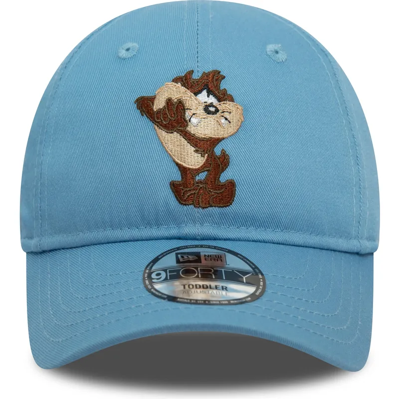 petten-gebogen-blauw-verstelbaar-voor-kinderen-9forty-van-tasmania-looney-tunes-van-new-era