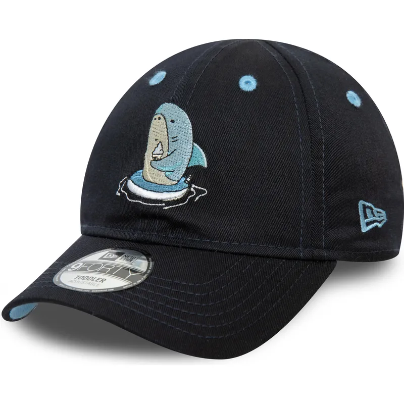 petten-gebogen-marineblauw-verstelbaar-voor-kinderen-9forty-character-van-new-era