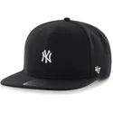 petten-plat-zwart-snapback-van-new-york-yankees-mlb-van-47-brand
