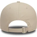 petten-gebogen-beige-verstelbaar-rosa-9forty-league-essential-van-los-angeles-dodgers-mlb-van-new-era