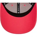 petten-gebogen-roze-verstelbaar-9forty-league-essential-van-new-york-yankees-mlb-van-new-era