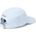 petten-gebogen-blauw-verstelbaar-cotton-seersucker-van-polo-ralph-lauren