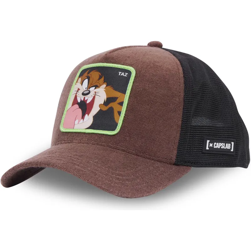 petten-gebogen-bruin-snapback-tasmaanse-duivel-looney-tunes-van-capslab