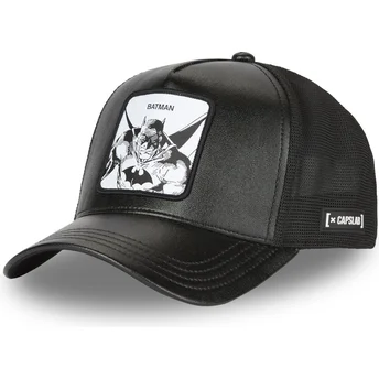 Petten gebogen zwart snapback BNB Batman DC Comics van Capslab